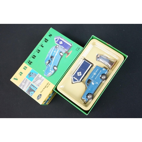 98 - 25 Boxed Corgi Vanguards diecast models to include 5 x Ford, 1 x Rover MG, 1 x Rootes etc, all ex