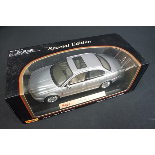 99 - 10 Boxed Maisto Special Edition 1/18 diecast models to include Mercedes Benz ML320 (1997), 1971 Chev... 