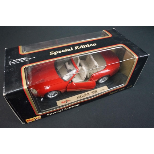 99 - 10 Boxed Maisto Special Edition 1/18 diecast models to include Mercedes Benz ML320 (1997), 1971 Chev... 