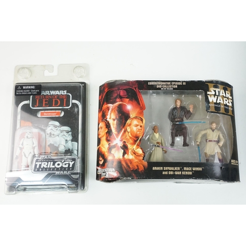 230 - Star Wars - 41 Boxed / carded Hasbro / Kenner Star Wars figures to include The Saga Collection Boba ... 