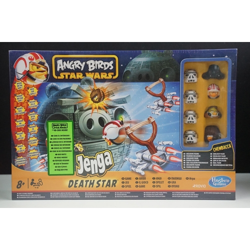 234 - Star Wars - Collection of carded / boxed Angry Birds Star Wars toys and games featuring Death Star J... 