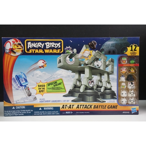 234 - Star Wars - Collection of carded / boxed Angry Birds Star Wars toys and games featuring Death Star J... 