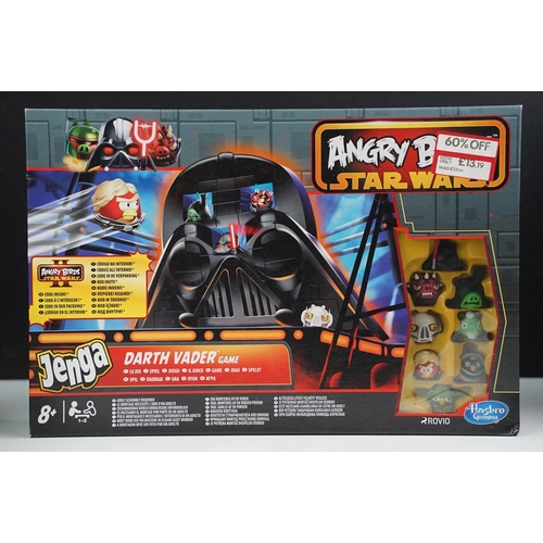 234 - Star Wars - Collection of carded / boxed Angry Birds Star Wars toys and games featuring Death Star J... 