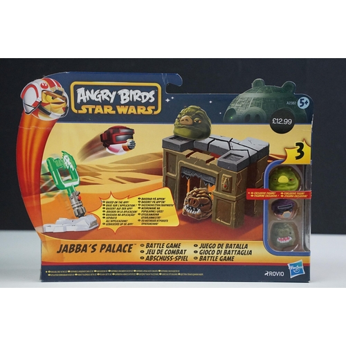 234 - Star Wars - Collection of carded / boxed Angry Birds Star Wars toys and games featuring Death Star J... 