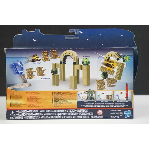 234 - Star Wars - Collection of carded / boxed Angry Birds Star Wars toys and games featuring Death Star J... 