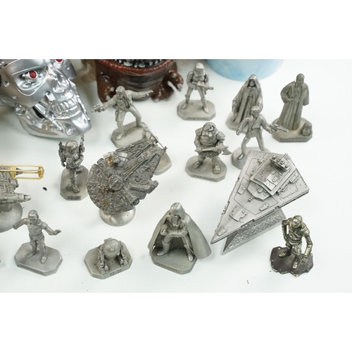 236 - Collection of TV related collectibles featuring Star Wars, Game Of Thrones, The Goonies, etc to incl... 