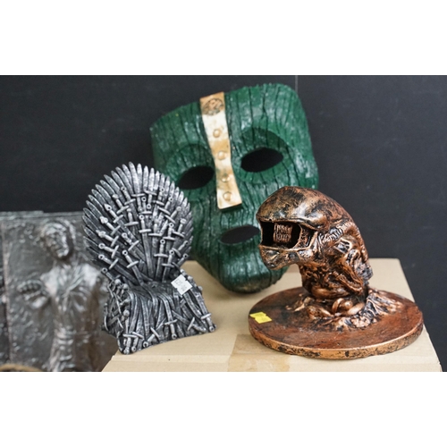 236 - Collection of TV related collectibles featuring Star Wars, Game Of Thrones, The Goonies, etc to incl... 