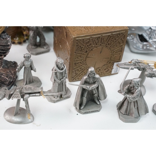 236 - Collection of TV related collectibles featuring Star Wars, Game Of Thrones, The Goonies, etc to incl... 