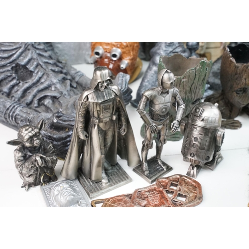 236 - Collection of TV related collectibles featuring Star Wars, Game Of Thrones, The Goonies, etc to incl... 
