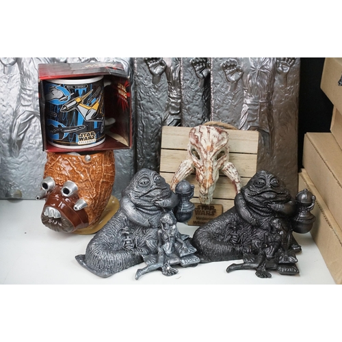 236 - Collection of TV related collectibles featuring Star Wars, Game Of Thrones, The Goonies, etc to incl... 