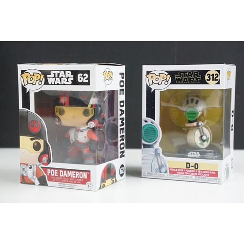 237 - Star Wars - 20 Boxed Star Wars Funko Pop! figures featuring Rogue One 152 Jyn Erso, 542 Third Sister... 