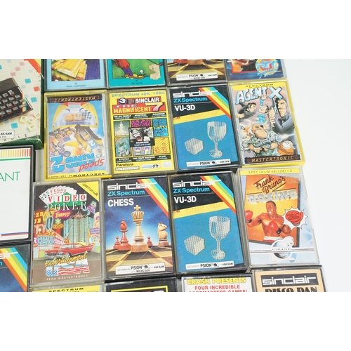 242 - Retro Gaming - Quantity of around 70 boxed / cased Sinclair Spectrum games to include Exorcist, Soul... 