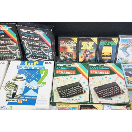 242 - Retro Gaming - Quantity of around 70 boxed / cased Sinclair Spectrum games to include Exorcist, Soul... 