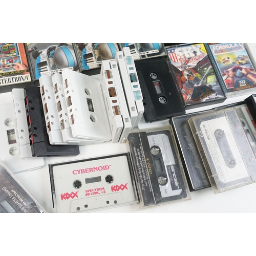 242 - Retro Gaming - Quantity of around 70 boxed / cased Sinclair Spectrum games to include Exorcist, Soul... 