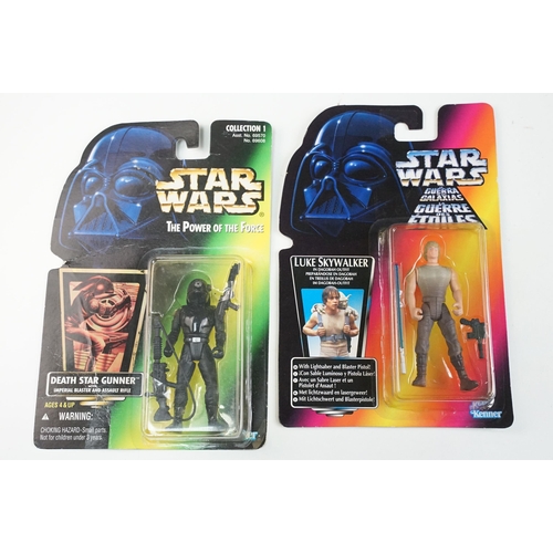 245 - Star Wars - 42 Carded Kenner & Hasbro Star Wars figures to include Power Of The Force, Legacy Collec... 