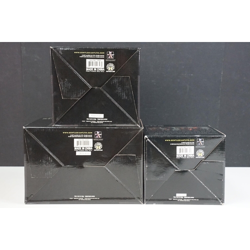 247 - Star Wars - Three boxed Gentle Giant Star Wars Mini Busts to include Commander Bly signed to box (Co... 