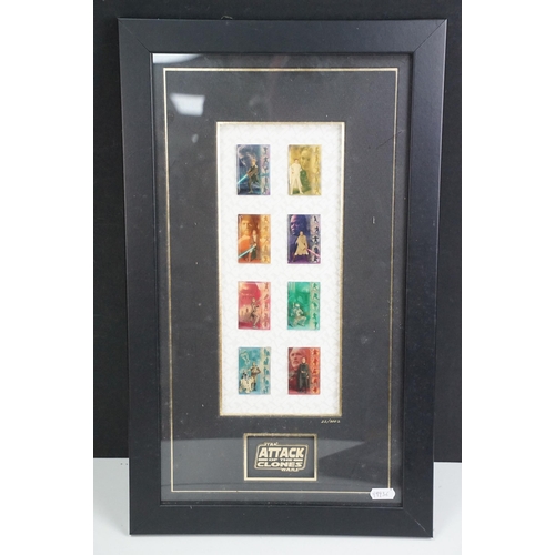 255 - Star Wars - Three framed Star Wars ltd edn pin collections featuring Darth Vader (1519-2005, missing... 