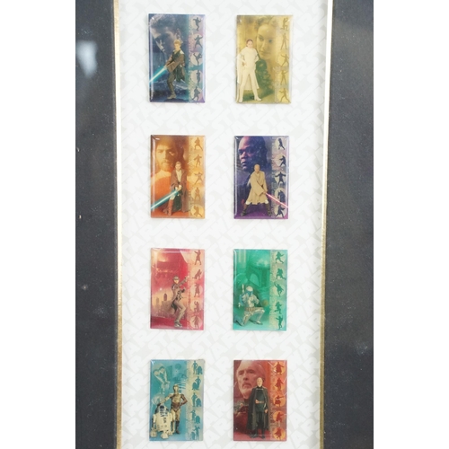 255 - Star Wars - Three framed Star Wars ltd edn pin collections featuring Darth Vader (1519-2005, missing... 