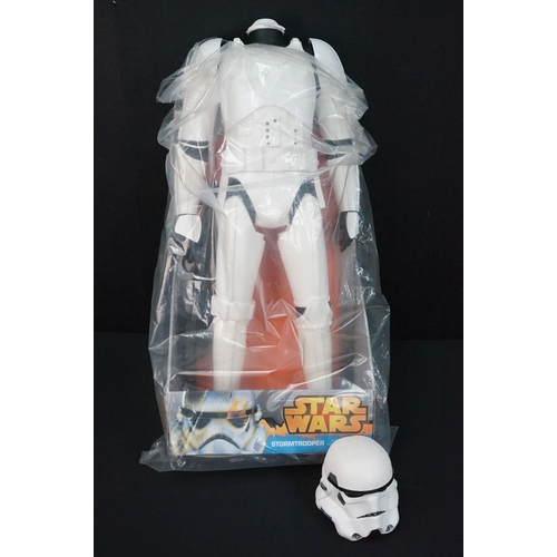 256 - Star Wars - Nine boxed and one unboxed Jakks Pacific large scale figures to include 501st Clone Troo... 