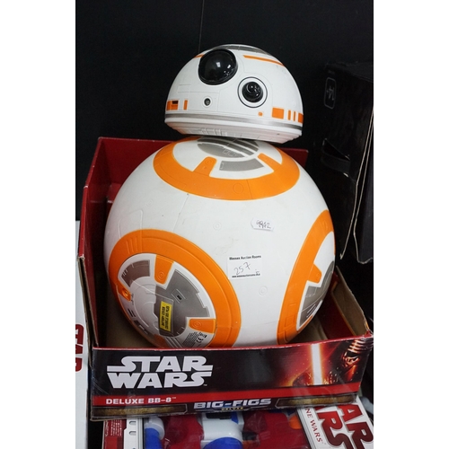257 - Quantity of various boxed toys to include mainly Star Wars related items featuring Star Wars Big Pin... 