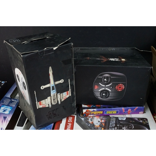 257 - Quantity of various boxed toys to include mainly Star Wars related items featuring Star Wars Big Pin... 