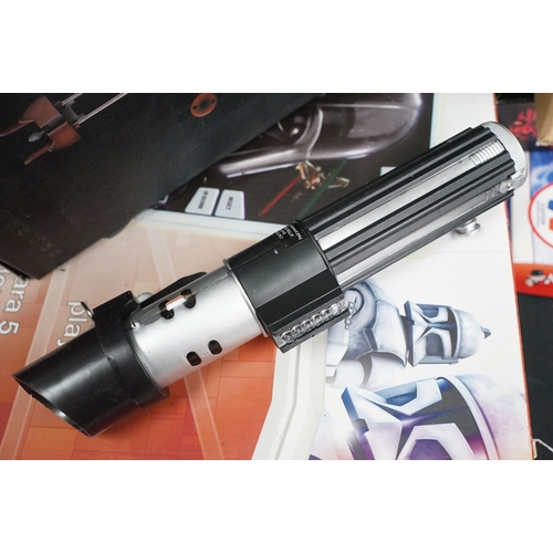 257 - Quantity of various boxed toys to include mainly Star Wars related items featuring Star Wars Big Pin... 