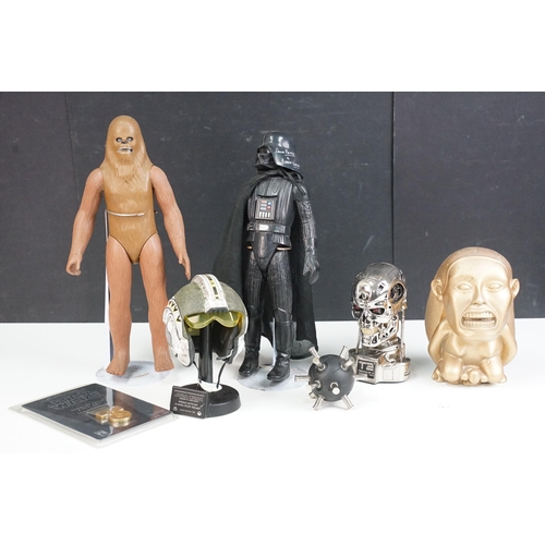 270 - Collection of TV Related collectibles featuring 1 x Kenner Star Wars Collector Series Darth Vader si... 