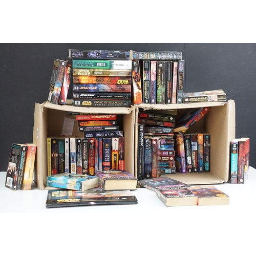 272 - Collection Of Star Wars books featuring Shadows Of The Empire, Agents Of Chaos II Jedi Eclipse, Dart... 