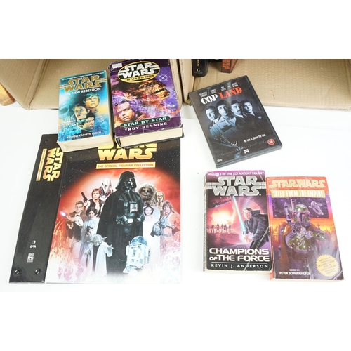 272 - Collection Of Star Wars books featuring Shadows Of The Empire, Agents Of Chaos II Jedi Eclipse, Dart... 