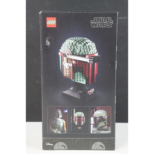 273 - Lego - Boxed Lego Star Wars 75277 Boba Fett Helmet Collection, sealed and vg