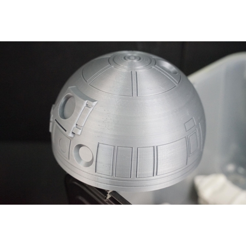 281 - Star Wars - 3D Printed R2-D2 model kit, unbuilt, vg