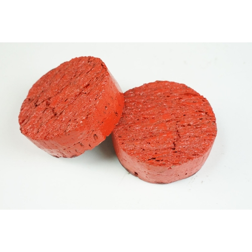 283 - Film props - Collection of original Ron Perlman Hellboy movie props to include headpiece residing on... 