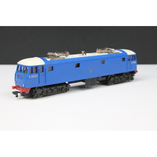 37A - Boxed Hornby Dublo 2245 3,300 HP Electric Locomotive in blue, with paperwork