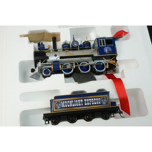 61 - Collection of boxed Hawthorne Village OO gauge model railway to include Moonlight Express locomotive... 