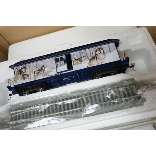 61 - Collection of boxed Hawthorne Village OO gauge model railway to include Moonlight Express locomotive... 