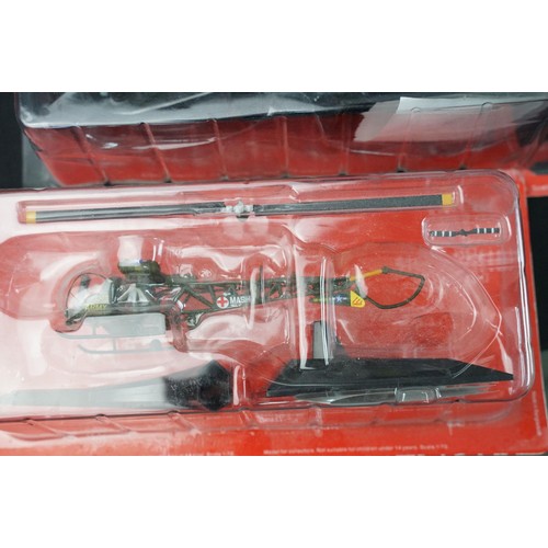 108 - Collection of boxed & carded diecast models featuring many planes, including The Hamilton Collection... 