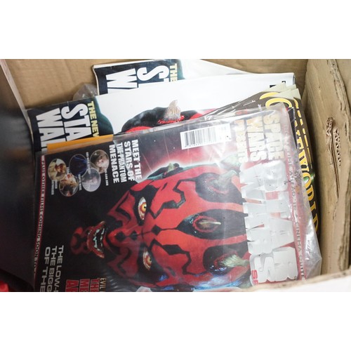 226 - Collection of TV Related figures, collectibles and ephemera featuring WWE/WWF (figures, mic, etc), t... 