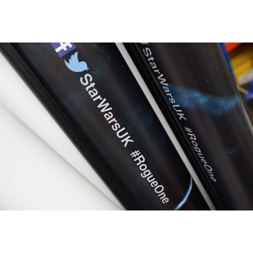 278 - Collection of TV related cinema posters Marvel's Avengers, Marvel's Deadpool, Star Wars Rouge One & ... 