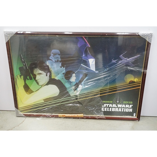 279 - Star Wars Posters - Six framed and glazed Star Wars posters to include Star Wars 'The Original For T... 