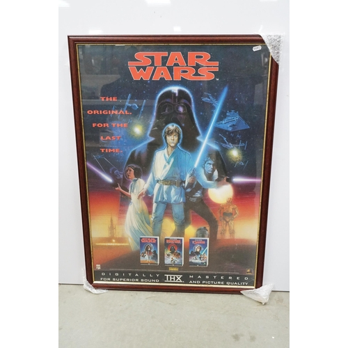 279 - Star Wars Posters - Six framed and glazed Star Wars posters to include Star Wars 'The Original For T... 
