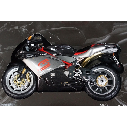 74A - Boxed Paul's Model Art Minichamps 1/12 Classic Bike Series No 61 122 121730 MV Augusta F4 Senna diec... 