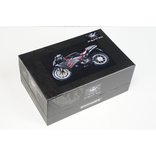 74A - Boxed Paul's Model Art Minichamps 1/12 Classic Bike Series No 61 122 121730 MV Augusta F4 Senna diec... 