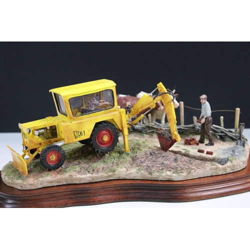 80 - Border Fine Arts 'Laying the clays' figurine, limited edition number 759/1750 with COA