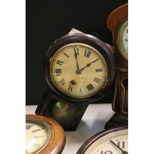 351 - Selection of clocks to include H.A.C Make and Smiths Sectric examples