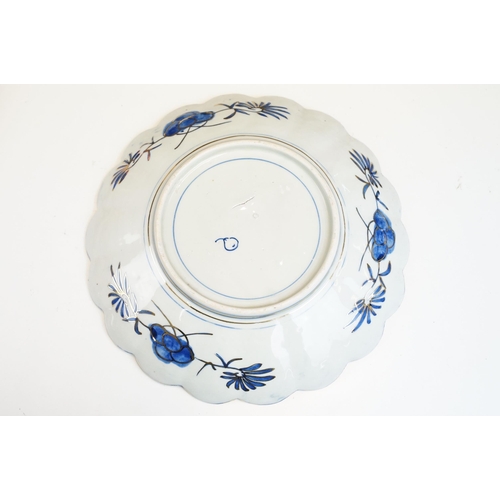 42 - Collection of plates to include a late 19th century Imari enamelled and gilded charger plate, diamet... 