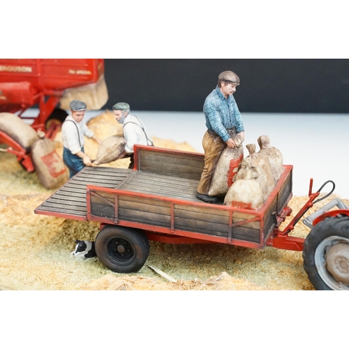 61 - Border Fine Arts 'Bringing in the harvest' limited edition to celebrate the 25th Anniversary of Ray ... 