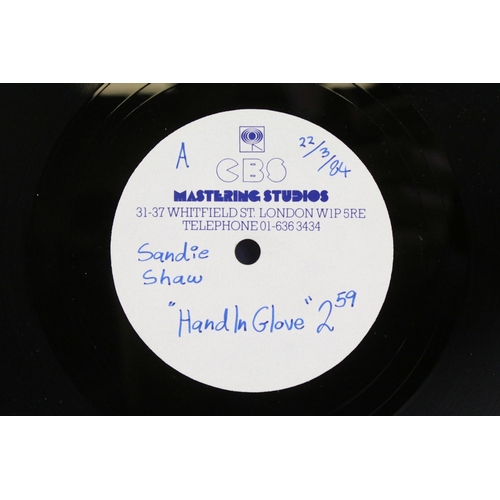 14 - Vinyl / Acetate - Sandie Shaw & The Smiths - Hand In Glove / I Don't Owe You Anything. Original UK C... 