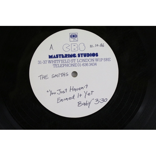 38 - Vinyl / Acetate - The Smiths - You Just Haven’t Earned It yet Baby / London / Half A Person 12” doub... 