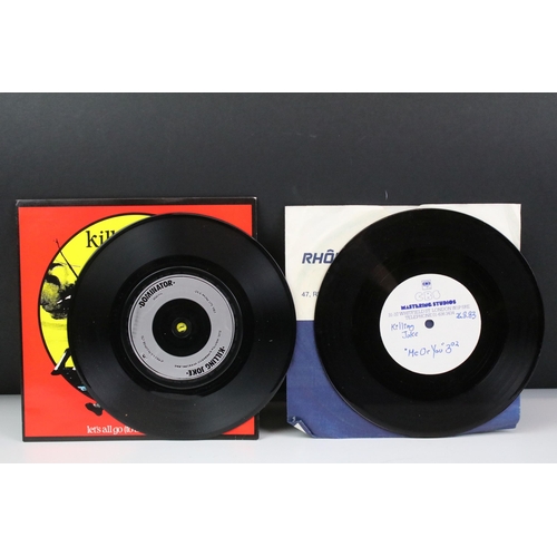 45 - Vinyl / Acetate - One Killing Joke acetate and one 7” single to include: Me Or You? / Wilful Days (o... 