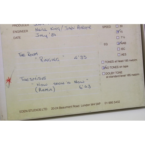 51 - The Smiths / The Room - Original Eden Studios July 1984 1/4 inch tape including The Room Ringing (4m... 